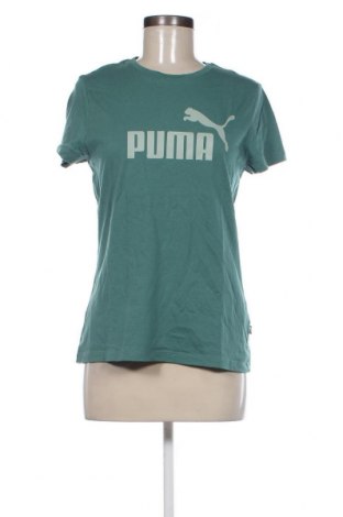 Γυναικείο t-shirt PUMA, Μέγεθος M, Χρώμα Πράσινο, Τιμή 14,00 €