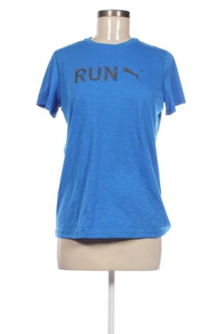 Γυναικείο t-shirt PUMA, Μέγεθος M, Χρώμα Μπλέ, Τιμή 38,35 €