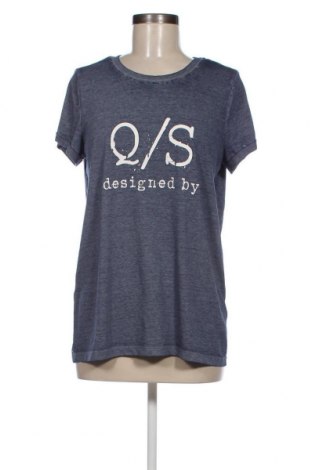 Damen T-Shirt Q/S by S.Oliver, Größe XL, Farbe Blau, Preis 18,00 €
