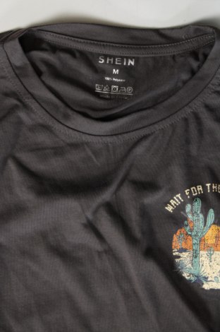 Γυναικείο t-shirt SHEIN, Μέγεθος M, Χρώμα Γκρί, Τιμή 8,04 €