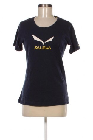 Дамска тениска Salewa, Размер L, Цвят Син, Цена 20,40 лв.