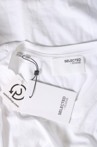 Damen T-Shirt Selected Femme, Größe M, Farbe Weiß, Preis € 20,62