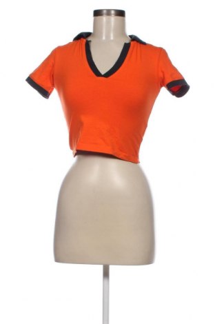 Damen T-Shirt Sinsay, Größe S, Farbe Orange, Preis 3,77 €