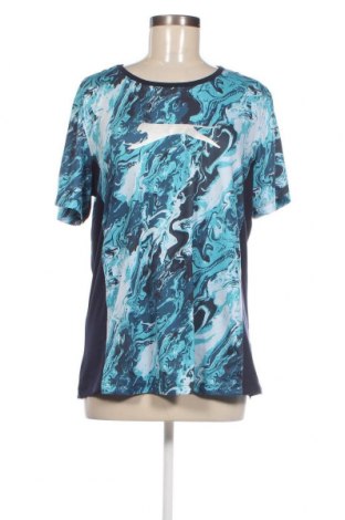 Γυναικείο t-shirt Slazenger, Μέγεθος L, Χρώμα Μπλέ, Τιμή 8,04 €