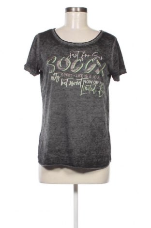 Damen T-Shirt Soccx, Größe M, Farbe Grau, Preis 15,03 €