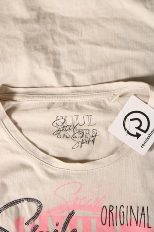 Damen T-Shirt Soccx, Größe M, Farbe Beige, Preis € 15,97