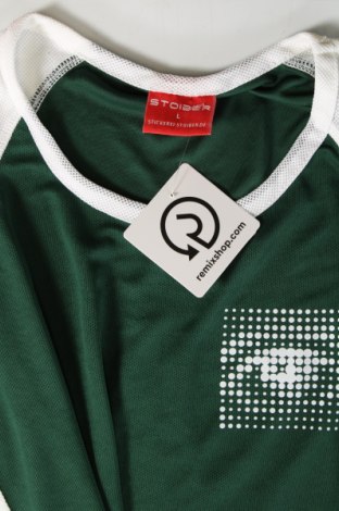Γυναικείο t-shirt Stoiber, Μέγεθος L, Χρώμα Πράσινο, Τιμή 6,43 €