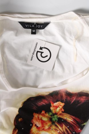 Damen T-Shirt Vila Joy, Größe M, Farbe Ecru, Preis 11,13 €