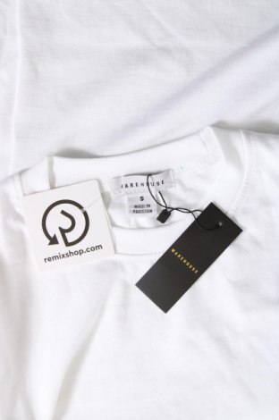 Γυναικείο t-shirt Warehouse, Μέγεθος S, Χρώμα Λευκό, Τιμή 18,56 €