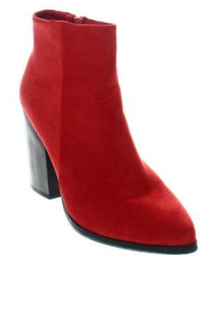 Damen Stiefeletten, Größe 41, Farbe Rot, Preis 16,25 €