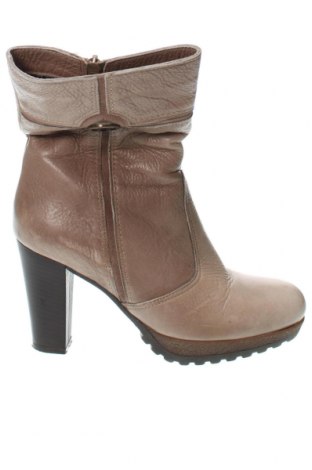 Damen Stiefeletten, Größe 38, Farbe Beige, Preis 28,49 €