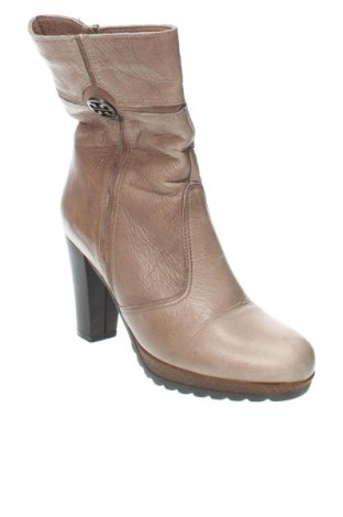 Damen Stiefeletten, Größe 38, Farbe Beige, Preis € 28,00