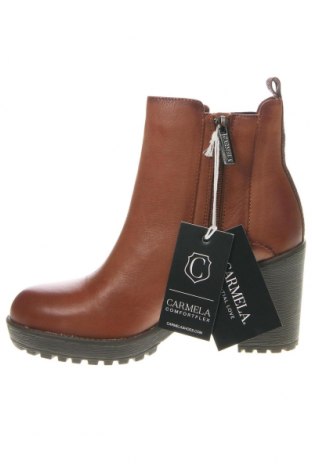 Botine de damă Carmela, Mărime 36, Culoare Maro, Preț 226,32 Lei