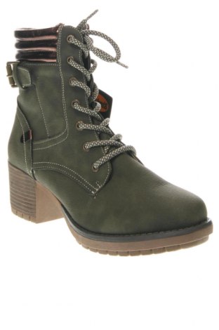 Damen Stiefeletten Dockers by Gerli, Größe 40, Farbe Grün, Preis 72,16 €