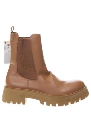 Damen Stiefeletten Pull&Bear, Größe 41, Farbe Braun, Preis 38,49 €