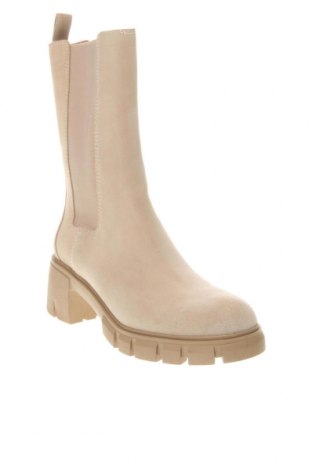 Botine de damă Steve Madden, Mărime 41, Culoare Ecru, Preț 435,86 Lei