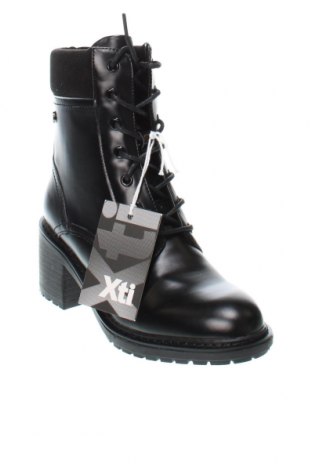 Botine de damă Xti, Mărime 37, Culoare Negru, Preț 184,21 Lei