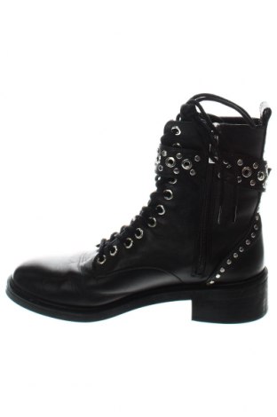 Botine de damă Zara, Mărime 37, Culoare Negru, Preț 111,71 Lei