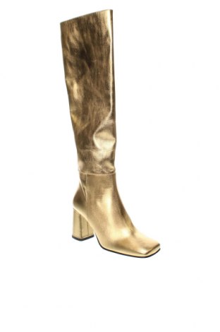 Γυναικείες μπότες Jonak, Μέγεθος 39, Χρώμα Χρυσαφί, Τιμή 130,52 €