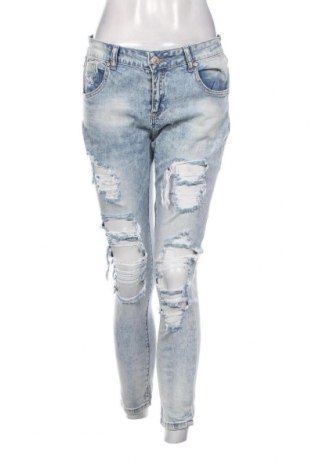 Dámské džíny , Velikost XL, Barva Modrá, Cena  220,00 Kč