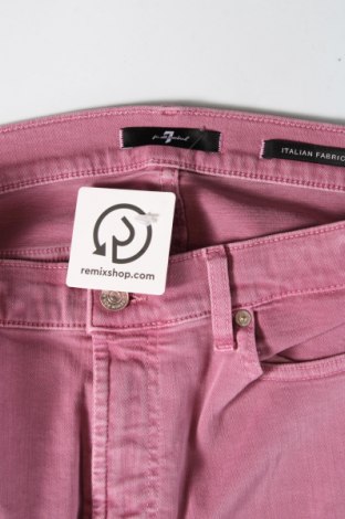 Dámske džínsy  7 For All Mankind, Veľkosť L, Farba Ružová, Cena  52,50 €
