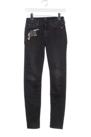 Damskie jeansy 7 For All Mankind, Rozmiar XS, Kolor Czarny, Cena 197,19 zł