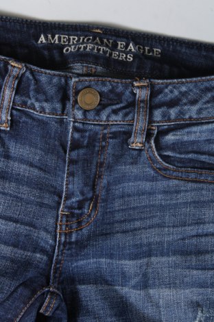 Damskie jeansy American Eagle, Rozmiar XS, Kolor Niebieski, Cena 39,34 zł