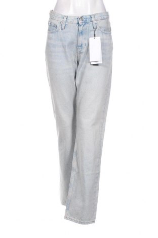 Damskie jeansy Calvin Klein Jeans, Rozmiar L, Kolor Niebieski, Cena 166,32 zł