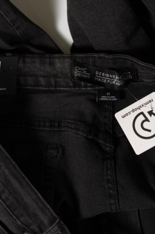 Damen Jeans City Chic, Größe 3XL, Farbe Grau, Preis € 27,21