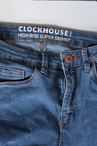 Blugi de femei Clockhouse, Mărime XS, Culoare Albastru, Preț 21,99 Lei