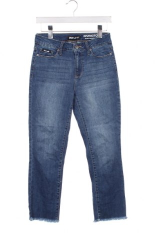 Дамски дънки DKNY Jeans, Размер XS, Цвят Син, Цена 43,20 лв.