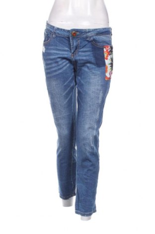 Γυναικείο Τζίν Desigual, Μέγεθος L, Χρώμα Μπλέ, Τιμή 27,74 €