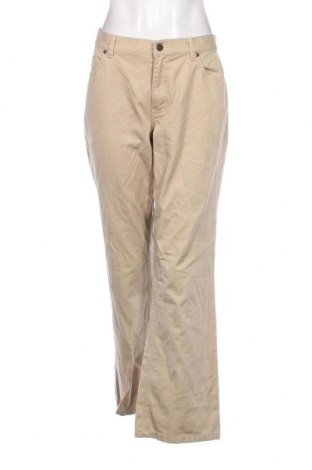 Дамски панталон Eddie Bauer, Размер L, Цвят Бежов, Цена 30,60 лв.