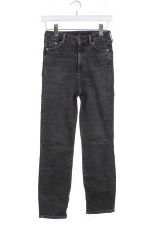 Damskie jeansy H&M, Rozmiar XS, Kolor Szary, Cena 31,54 zł