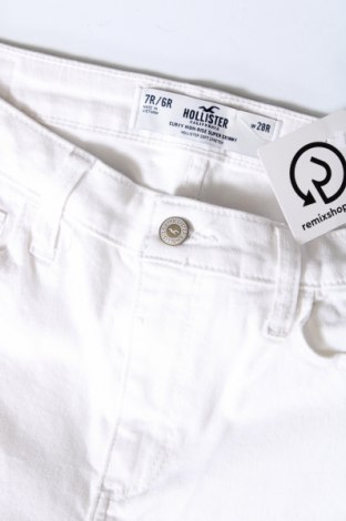 Damen Jeans Hollister, Größe M, Farbe Weiß, Preis 11,99 €