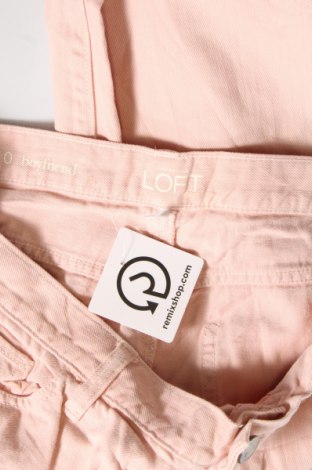 Дамски дънки Loft By Ann Taylor, Размер XL, Цвят Розов, Цена 24,75 лв.