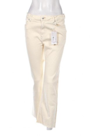 Damen Jeans Mango, Größe L, Farbe Ecru, Preis 21,83 €
