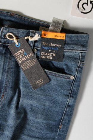 Dámske džínsy  Marks & Spencer, Veľkosť M, Farba Modrá, Cena  15,98 €