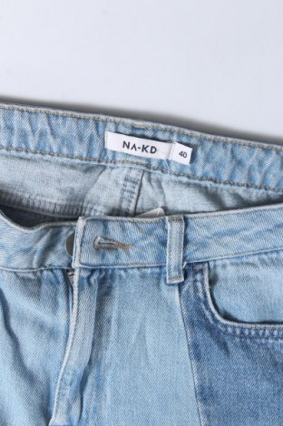 Dámske džínsy  NA-KD, Veľkosť M, Farba Modrá, Cena  8,14 €