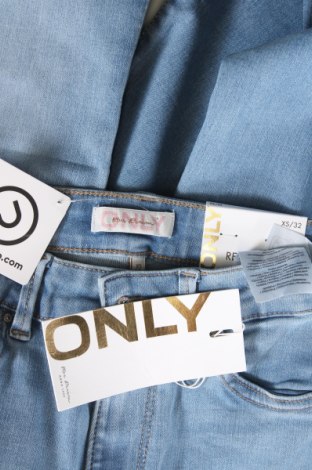 Dámske džínsy  ONLY, Veľkosť XS, Farba Modrá, Cena  17,86 €