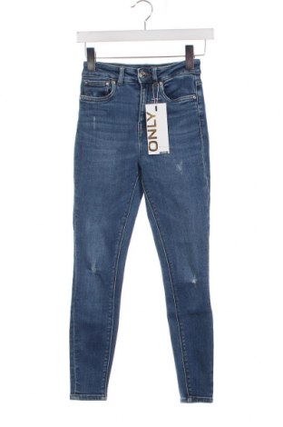 Dámske džínsy  ONLY, Veľkosť XS, Farba Modrá, Cena  13,10 €