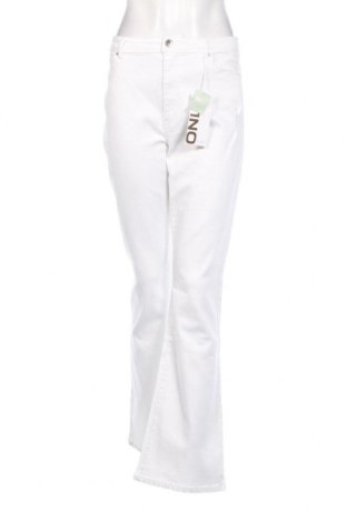 Damskie jeansy ONLY, Rozmiar XL, Kolor Biały, Cena 102,62 zł