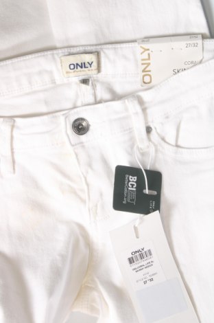 Γυναικείο Τζίν ONLY, Μέγεθος S, Χρώμα Λευκό, Τιμή 9,92 €