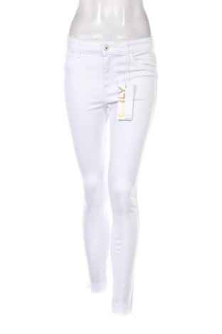 Γυναικείο Τζίν ONLY, Μέγεθος L, Χρώμα Λευκό, Τιμή 10,32 €