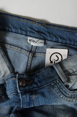Dámske džínsy  Okay, Veľkosť XL, Farba Modrá, Cena  7,40 €