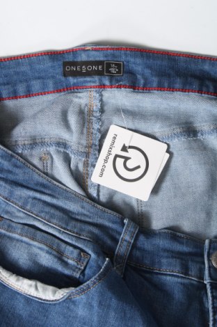 Damskie jeansy One 5 One, Rozmiar XXL, Kolor Niebieski, Cena 51,02 zł