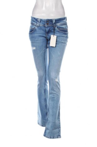 Дамски дънки Pepe Jeans, Размер M, Цвят Син, Цена 94,60 лв.