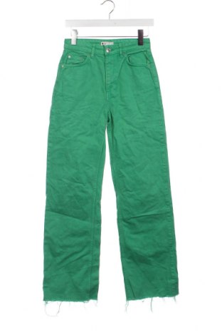 Damskie jeansy Perfect Jeans By Gina Tricot, Rozmiar XS, Kolor Zielony, Cena 38,06 zł
