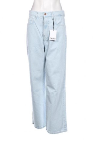 Damskie jeansy Pieces, Rozmiar XL, Kolor Niebieski, Cena 102,62 zł