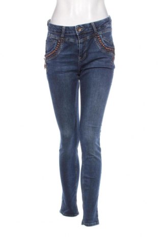 Дамски дънки Pulz Jeans, Размер M, Цвят Син, Цена 18,45 лв.